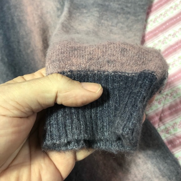 CHARLIE B Pink and Gray Knit Top - Picture 2 of 11